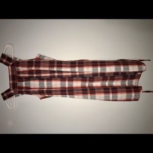 Plaid summer dress